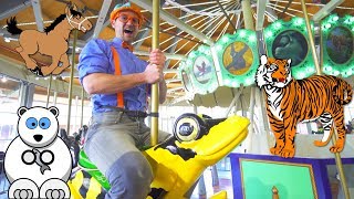 learn zoo animals for kids with blippi a day at the zoo