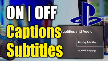 How to Turn ON or OFF Closed Captures & Subtitles on PS5 (Best Method)