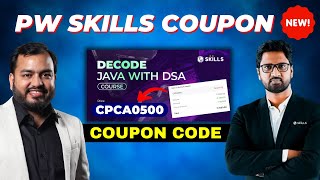 Decode Java with DSA Coupon Code | PW SKILLS COUPON CODE | PW SKILLS NEW COURSE COUPON CODE