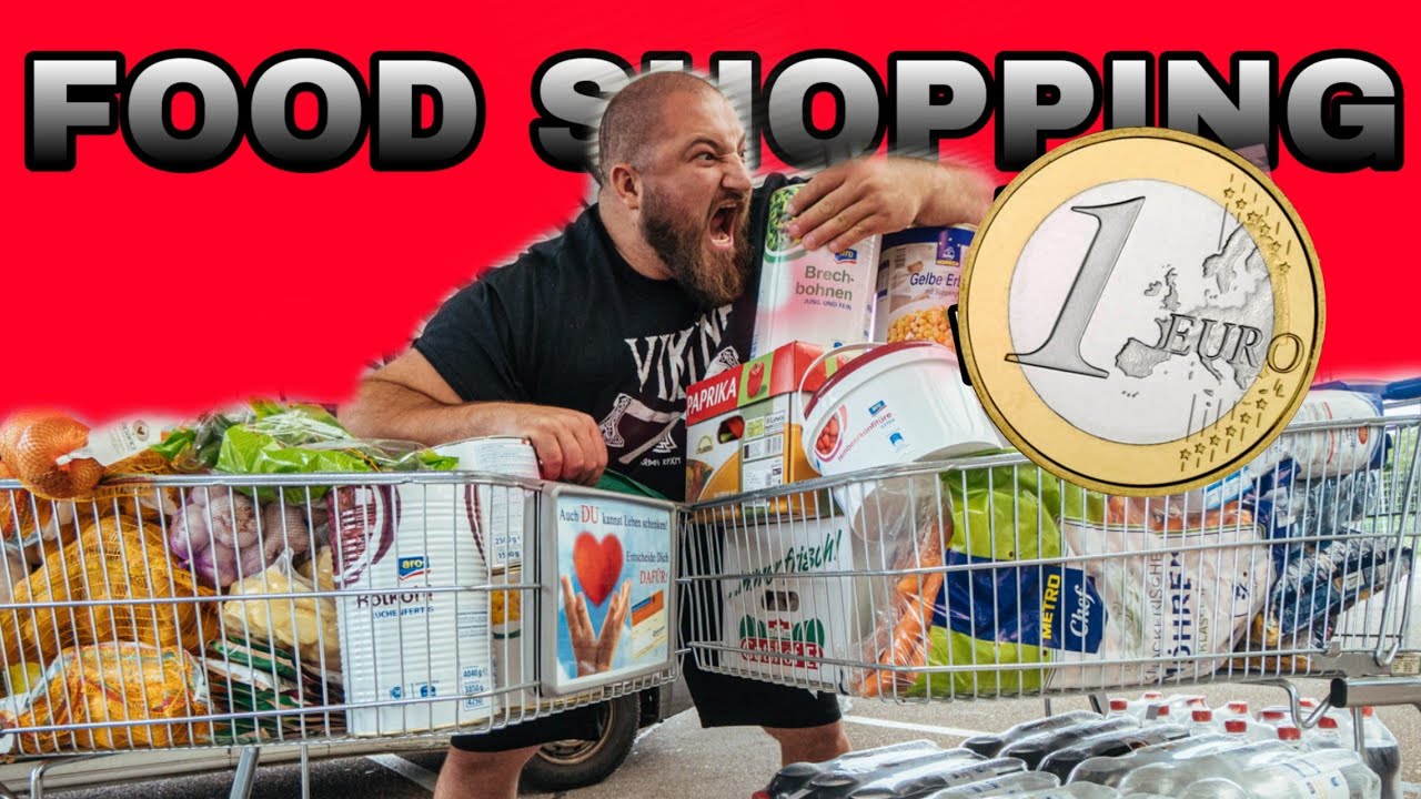KOMPLETT AUSRASTEN IM SUPERMARKT
Einkauf für die Burg