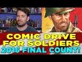 Jawiin Comic Drive for Soldiers 2016 FINAL COUNT!!!