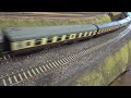 B.M.Rly.S: The HORNBY is, No.34051 'Winston Churchill', was running on OO Gauge Layout. (V13)