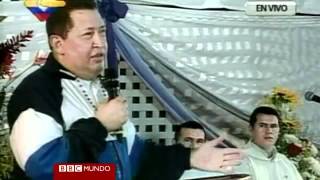 Chávez llora al rezar por su salud