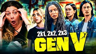 GEN V SEASON 2 EPISODES 1, 2 &amp; 3 REACTION!! The Boys Spinoff Series | Dean Cipher Reaction!