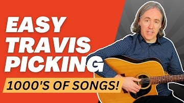 Top 5 TRAVIS PICKING Patterns Every GUITARIST Should Know!