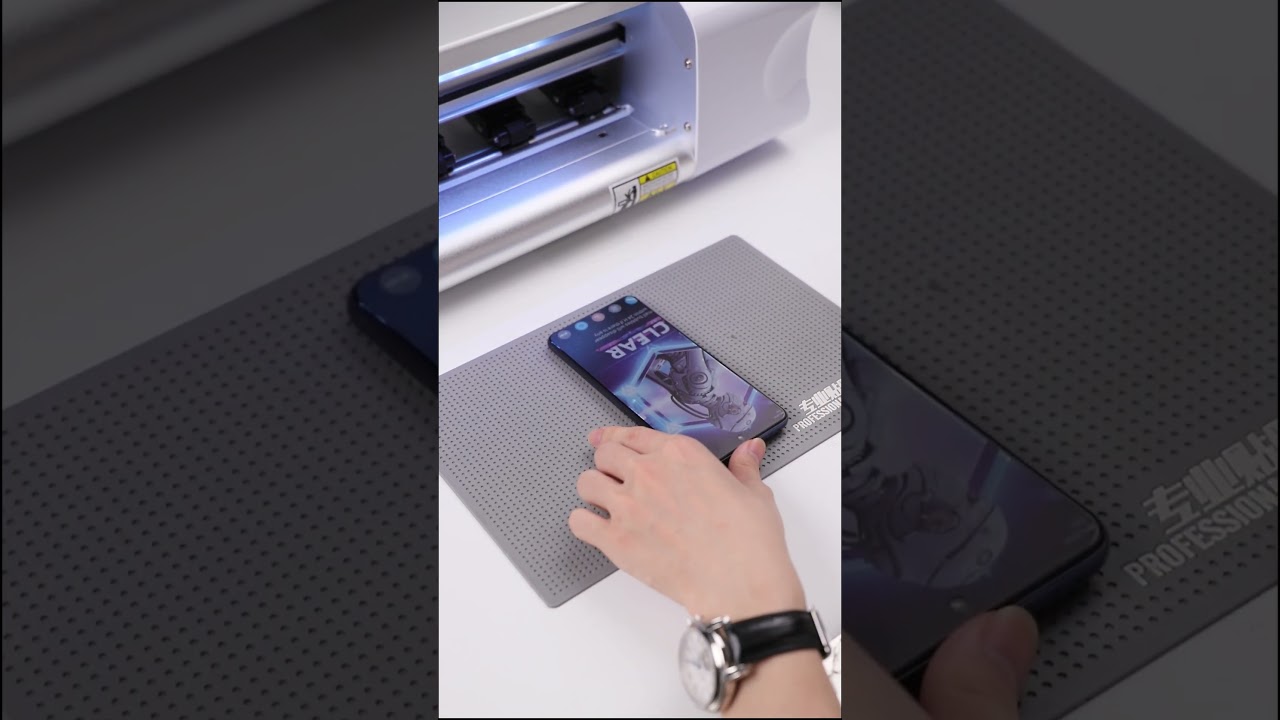 HD Clear Screen Protector for Film Cutting Machine