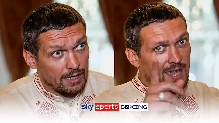 Oleksandr Usyk reacts to Tyson Fury saying their fight was 'TOO EASY' 😳