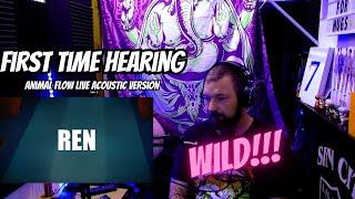 Metal Musician Reacts To - Ren - Animal Flow (live acoustic)