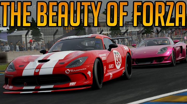 The Beauty of Forza Motorsport 7