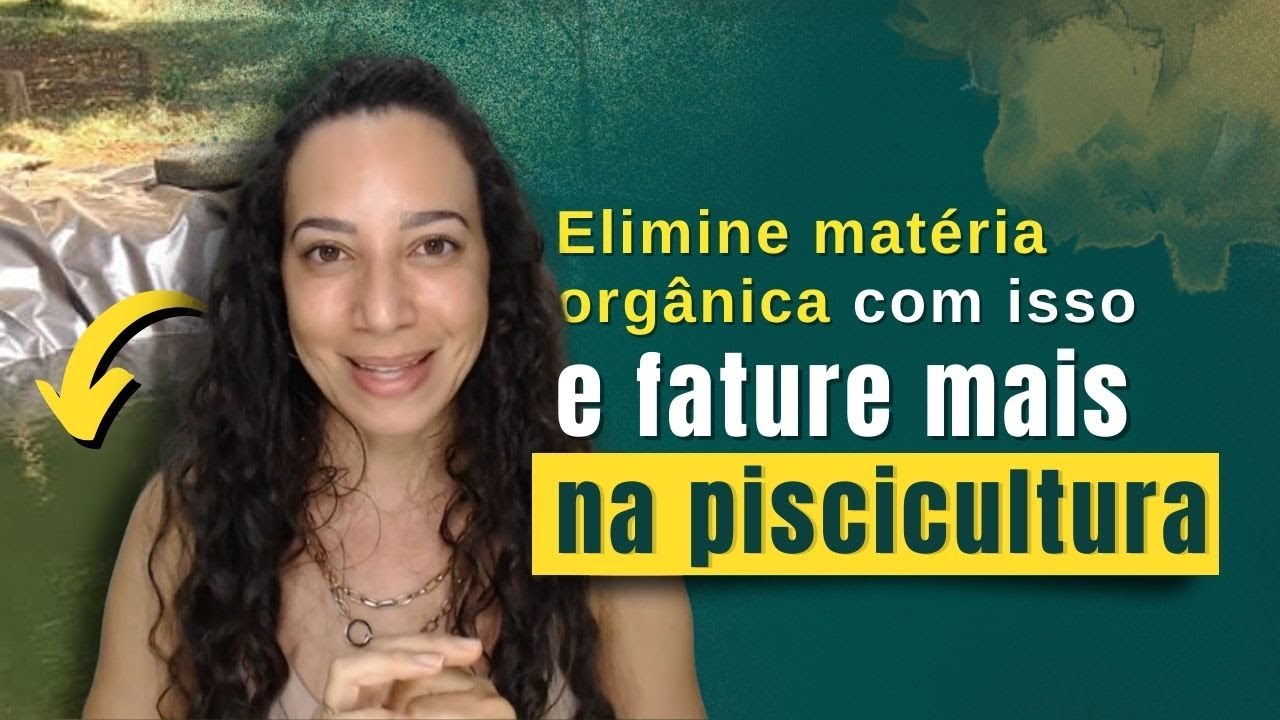 Aprenda a retirar matéria orgânica do tanque de maneira eficiente | Segredos da Piscicultura  EP #17