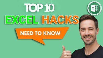 10 Excel Tips & Tricks to Work Faster (Save HOURS!)