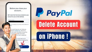 How to Delete PayPal Account on iPhone !