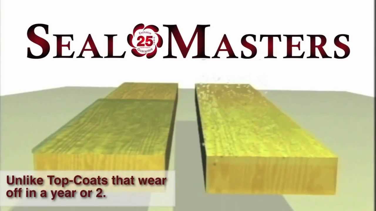 Seal Masters Permanent Sealant for Wood and Concrete by Franklin & Sons
