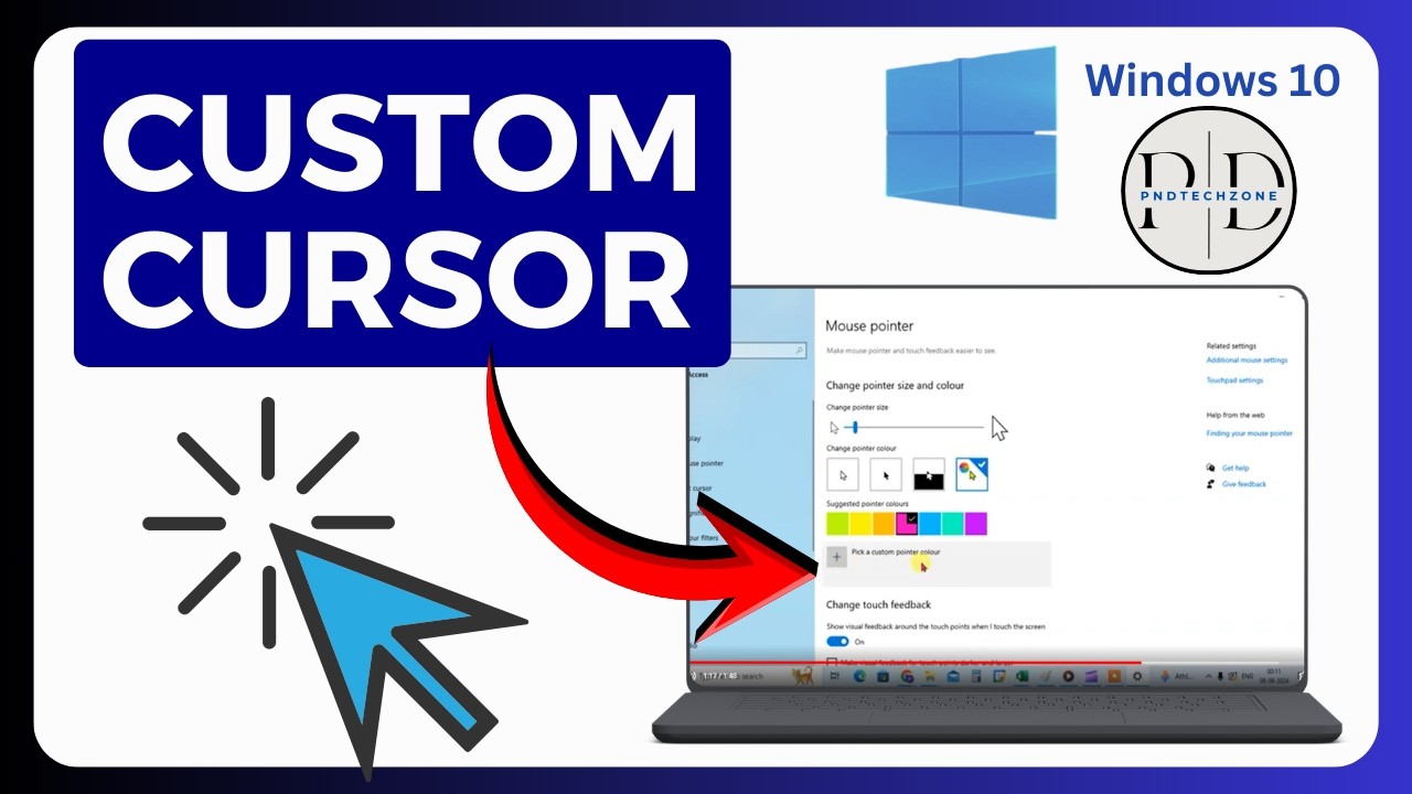 How to Change Your Mouse Pointer in Windows 10 - YouTube