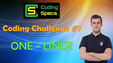 Coding Challenge #7 - One Liner