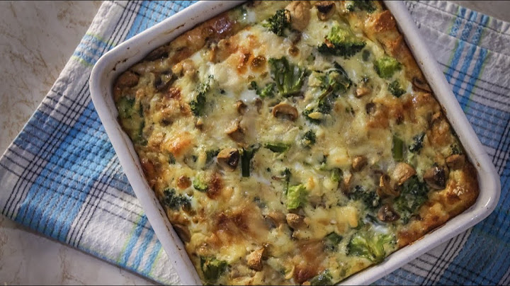 Φανταστική Ομελέτα Φούρνου (Σαν Σουφλέ) - Easy Egg Bake Recipe