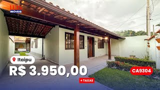 CASA LINEAR C/ 3 QTS QUINTAL ESPAÇOSO EM ÓTIMA LOCALIZAÇÃO I LUIS IMÓVEIS (CA9304)