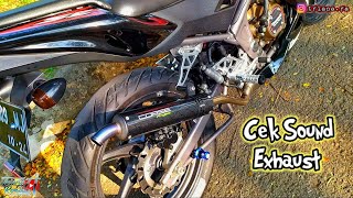 TEST SUARA KNALPOT CORSE PROJECT ft RS1 di KAWASAKI NINJA RR