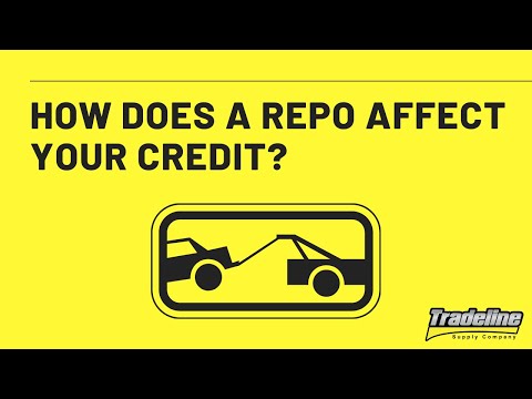 How A Repossession Affect Your Credit