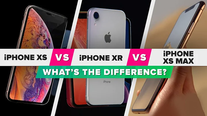 iPhone XS vs. iPhone XR vs. iPhone XS Max: What sets them apart?