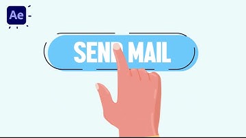 Motion Graphics Send Button Animation in After Effects Tutorials