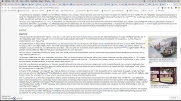 Wikipedia example of hypertext/links