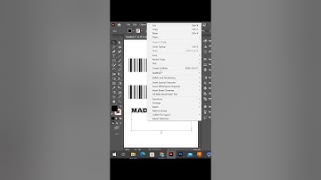 Barcodes logo design in illustrator #ytshorts #digitalart