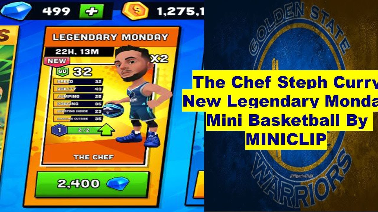 The Chef Steph Curry New Legendary Monday Mini Basketball By MINICLIP I love this Game