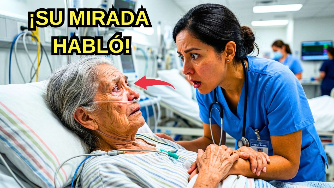TRAS UN DERRAME, LA ABUELA NO PODÍA HABLAR… PERO SU MIRADA REVELÓ A LA DOCTORA UNA VERDAD