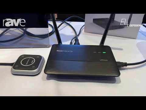 E4 Experience: Vivitek Features NovoEnterprise Wireless Collaboration Solution and LauncherPlus
