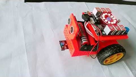 G-ROBOT dò đường.