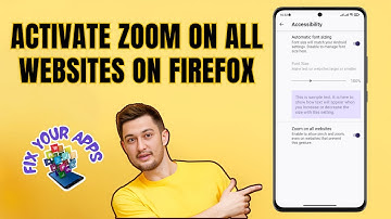 How to Activate Zoom On All Websites On the Firefox Browser