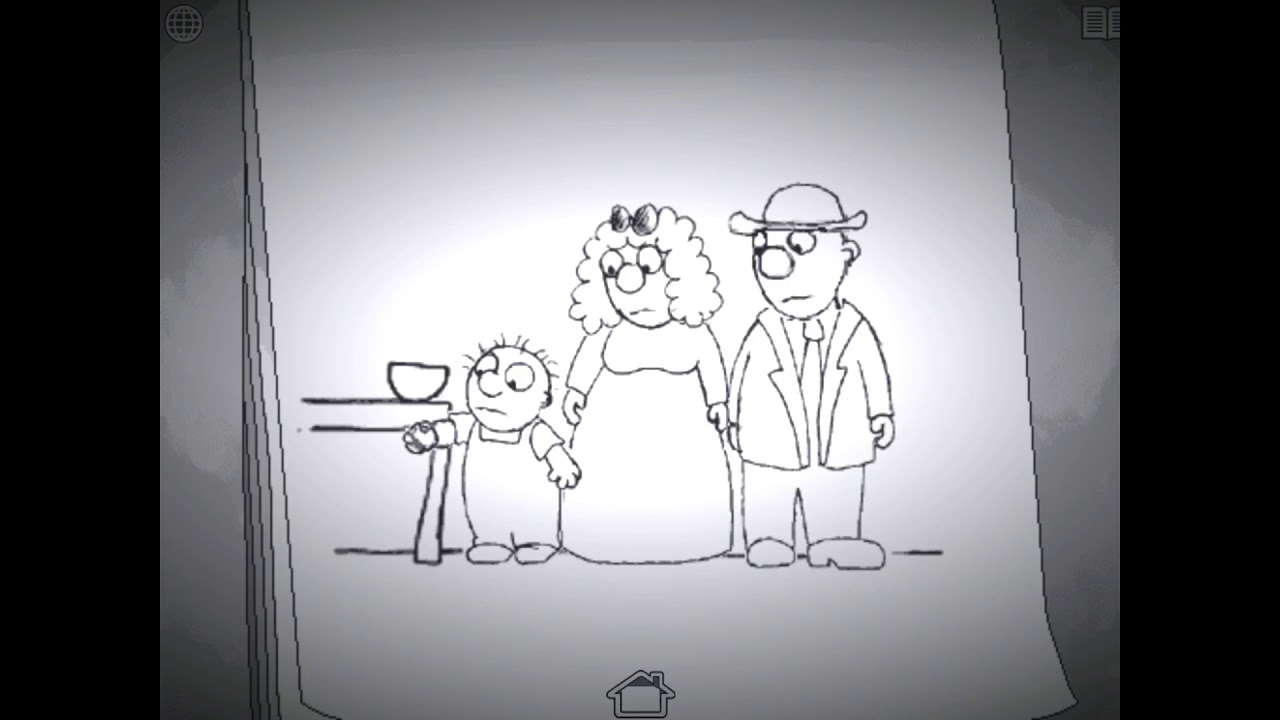 Little monster And The Three People