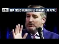 Ted Cruz Gives Incredibly Cringe Speech At CPAC