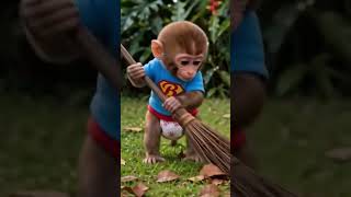 Monkey Baby Shark | Nursery Rhymes &amp; Kids Songs |Bobby Kids Songs