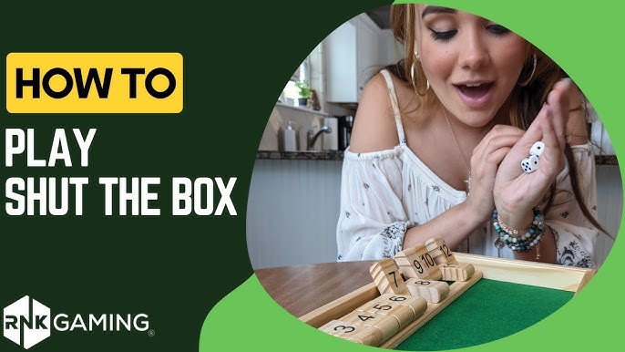 Square SHUT THE BOX GAME, For Educational Purpose