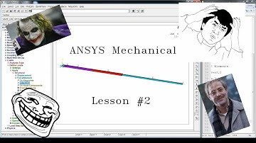 ANSYS Mechanical Lesson 2: 1D LINK System, Intro to APDL