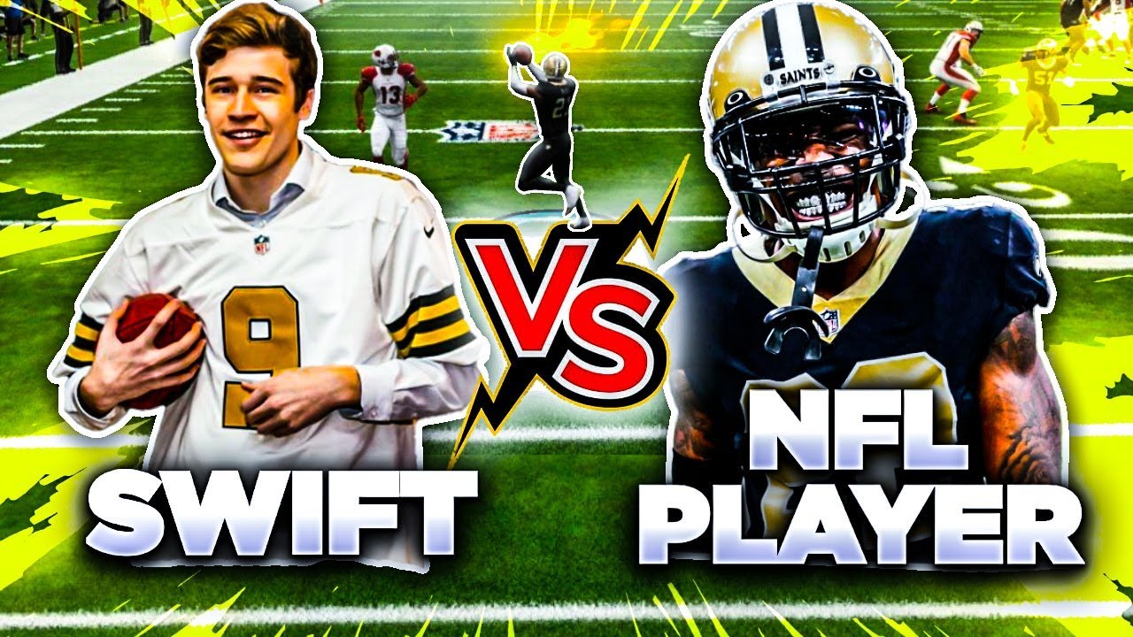 SWIFT VS NFL STAR IN MADDEN! | PLAYING CJ GARDNER JOHNSON IN PARTY CHAT