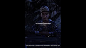 Lee deserved sm better || The Walking Dead Game #Shorts