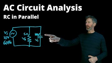 RC Parallel Circuit: Calculate Voltage and Currents
