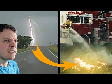 This BOLT started a WILDFIRE!