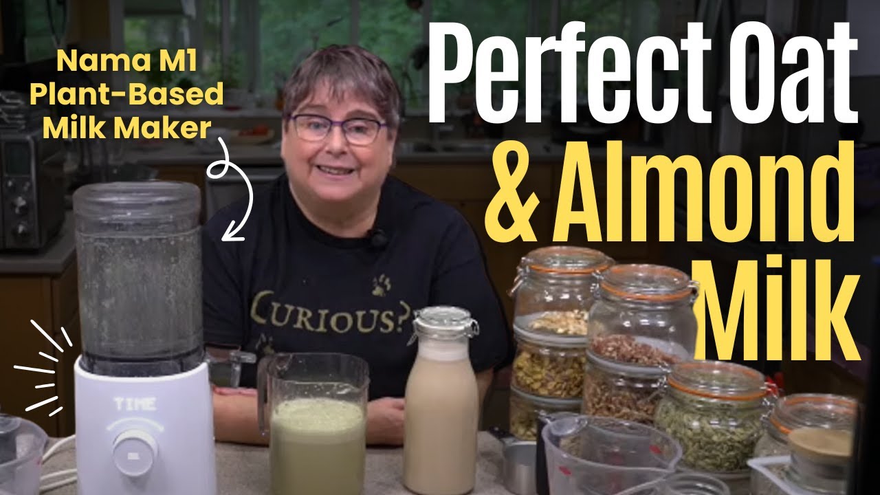 Perfect Oat & Almond Milk in the Nama M1 Plant-Based Milk Maker with Kathy Hester + 10% Off Discount