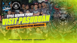 DJ Bantengan Visit  Pasuruan • Karya Putra Manunggal • Style Gedrux duaa || DJFACHRUROZI