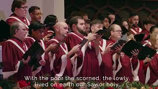Once in David's Royal City arr  by Victor Johnson; FUMC Houston, 12/17/2023