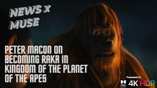 Peter Macon Becoming Raka in Kingdom of the Planet of the Apes