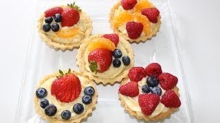 طرطات صغيرة بالفواكه بطريقة مبسطة ?- Tartelettes و ثمر معمر ولا اروع غير من الدار شهوة منو