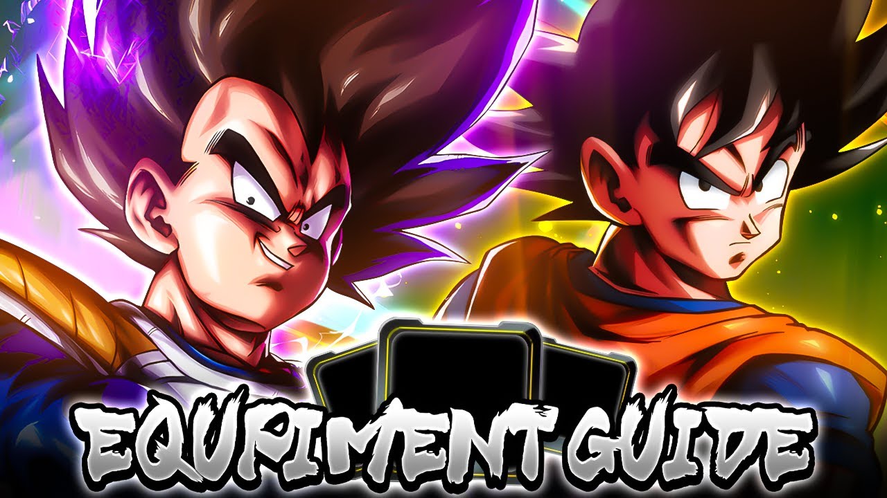 (Dragon Ball Legends) EQUIPMENT GUIDE FOR LF SAIYAN SAGA GOKU & VEGETA!