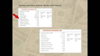 Information OCPS | Earnings Information — Payroll 5 Guide