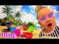 🍧🍹 Учим Цвета на пляже c песенками для детей Learn Сolors with Nursery Rhymes Songs for kids