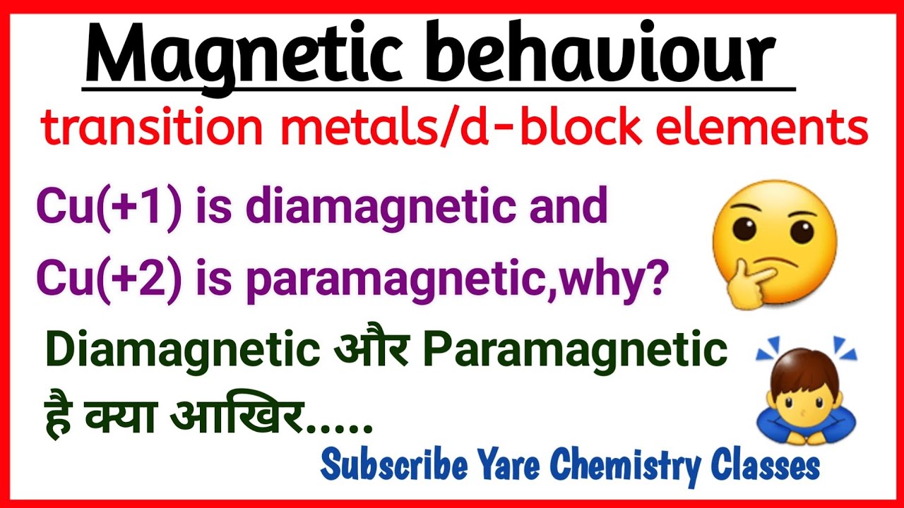 Copper (+1) is while Copper (+2) is